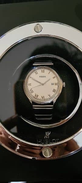 Fossil Roman figure Gents wrist watch original Fossil 17