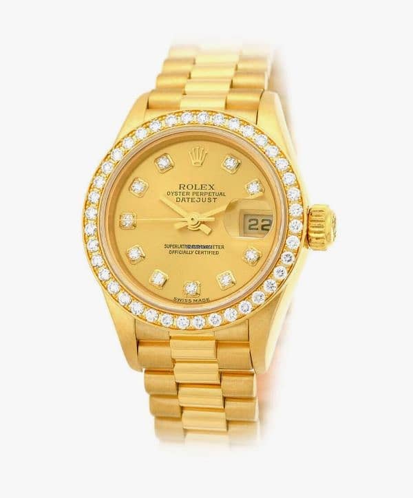 WATCH BUYER / Rolex President Chopard Happy Diamonds Breitling Avenger 18