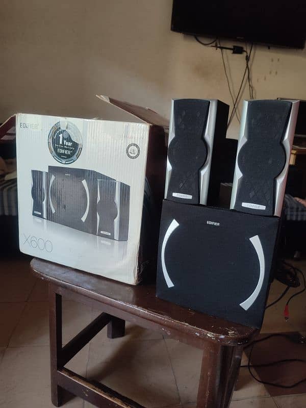 Edifier X600 home speaker system 2.1 3