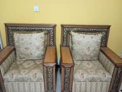 2 seater (1 sofa), single seater (2 sofas)