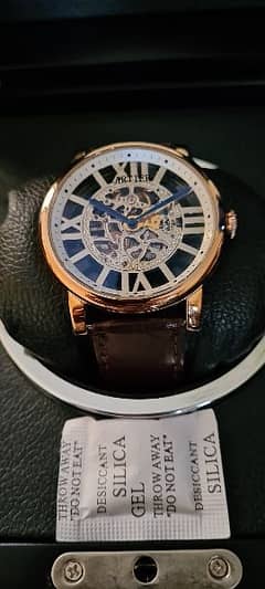 Brand new Cartier Automatic skeleton Gents wrist watch