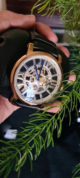 Brand new Cartier Automatic skeleton Gents wrist watchi 9