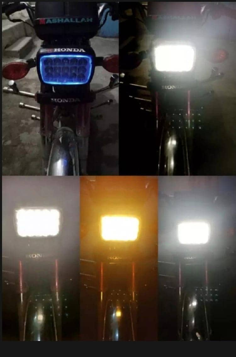 5 Funcation Led Head Light For BIKE 4