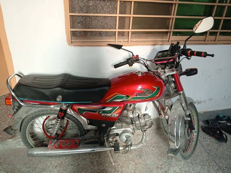 united bike for sale islamabad register own my name everything is good 0