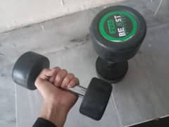 2 KG Rubber Dumbbells On Sale