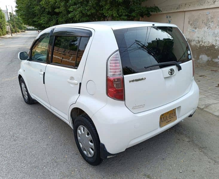 Toyota Passo 2007 registered 2012 Automatic 1.0 Petrol in White color 2