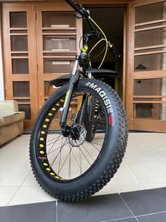 fat tyre bicycle