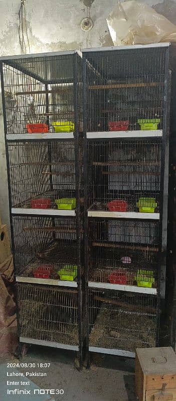 3  Breading cage available 4 portion. 1.5/2size 2