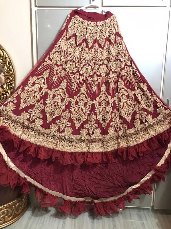 WEDDDING BARAT DAY LEHENGA 1