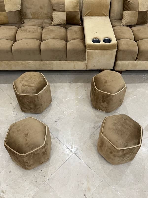 L shape sofa 6