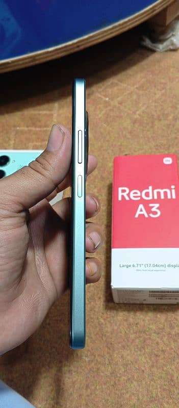 Redmi A3 forest green 4GB Ram 64Gb Room condition 10/10 with box 1