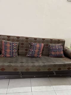 sofa kum bed new condition available