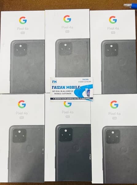 Google pixel 4a5g Box pack pta Approved 0