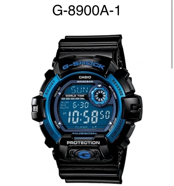 Casio G-Shock G-8900A-1 0