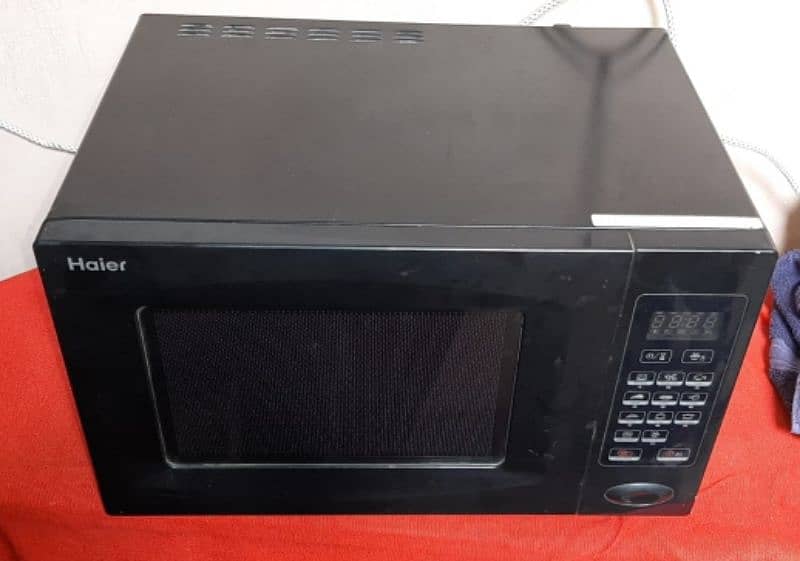 Haier Microwave 32L running condition (slightly used) 1