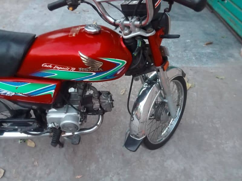 Honda CD70 model 2018 3