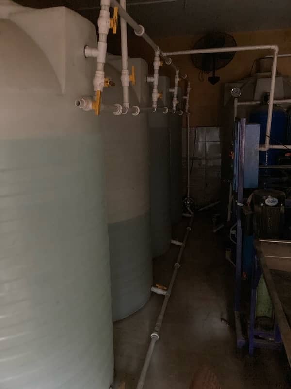 Water filter plant RO 4