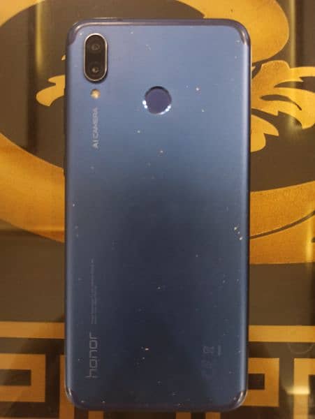 Huawei honor play with cover and protector 1