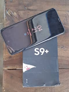 samsung S9 plus all ok set dual sim with box 6gb 64 gb