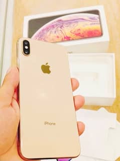 iPhone XS Max 256gb all ok 10by10 pta approved dual 81BH all pack set