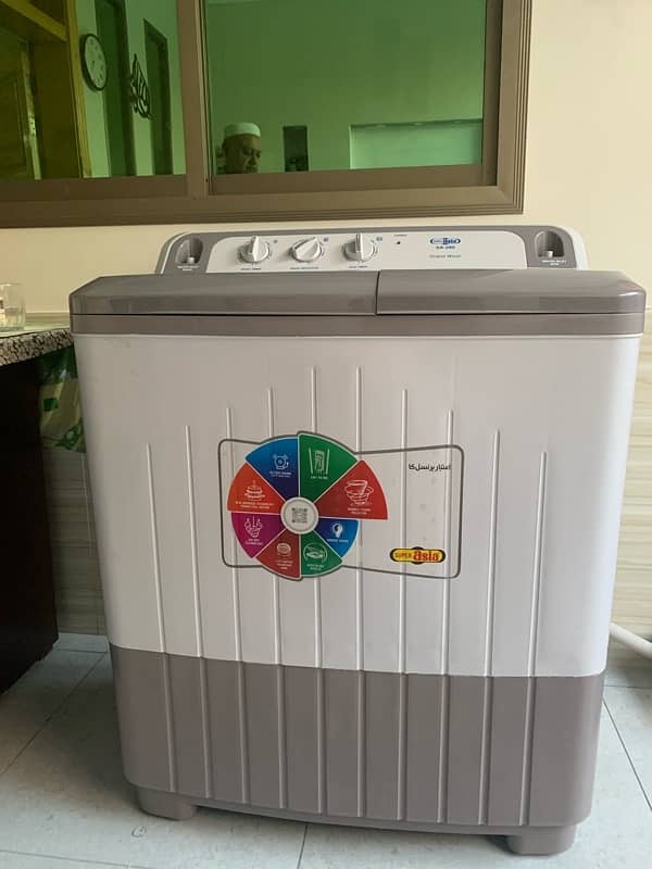 Super asia washing machine and dryer 0