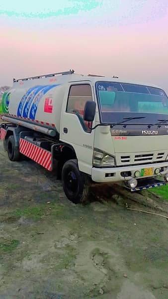 Isuzu npr oil tanker 2