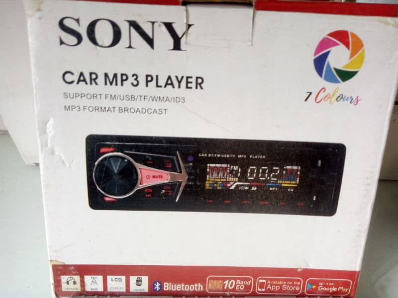 SONY  CAR  MP3  PLAYER 1