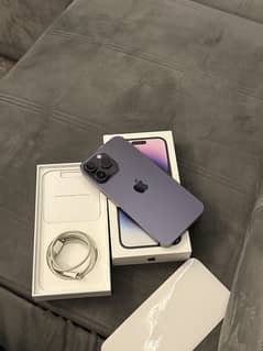 Iphone 14 pro max deep purple Pta approved