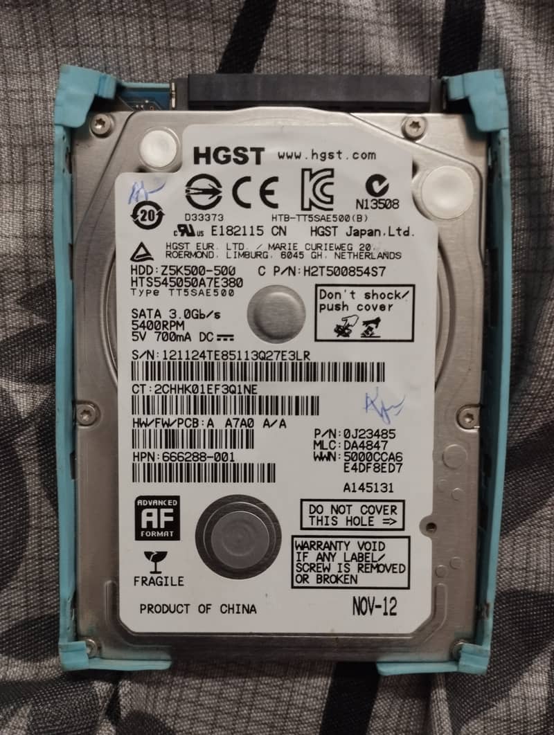 Hard drive HDD 500gp 1