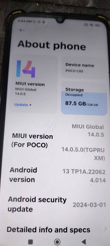 redmi poco c65 5