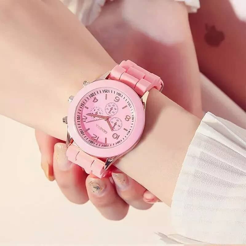 6pcs Square Quartz Watch Dainty Bracelets Set For Women’s Watch 11