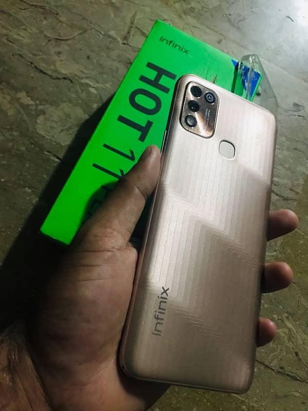 Infinix hot 11 play 4/64 full box 2