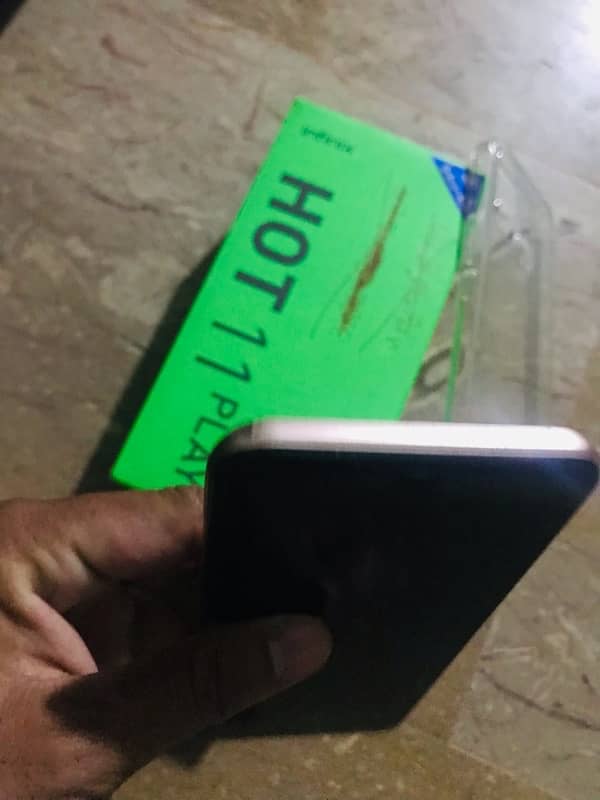 Infinix hot 11 play 4/64 full box 3