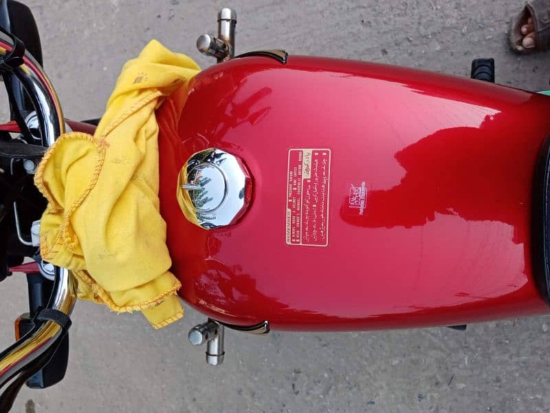 HONDA CD 70 RED COLOUR 2018 MODEL 8