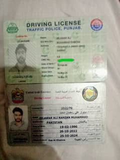 heavy driver  Dubai licence 03287900466