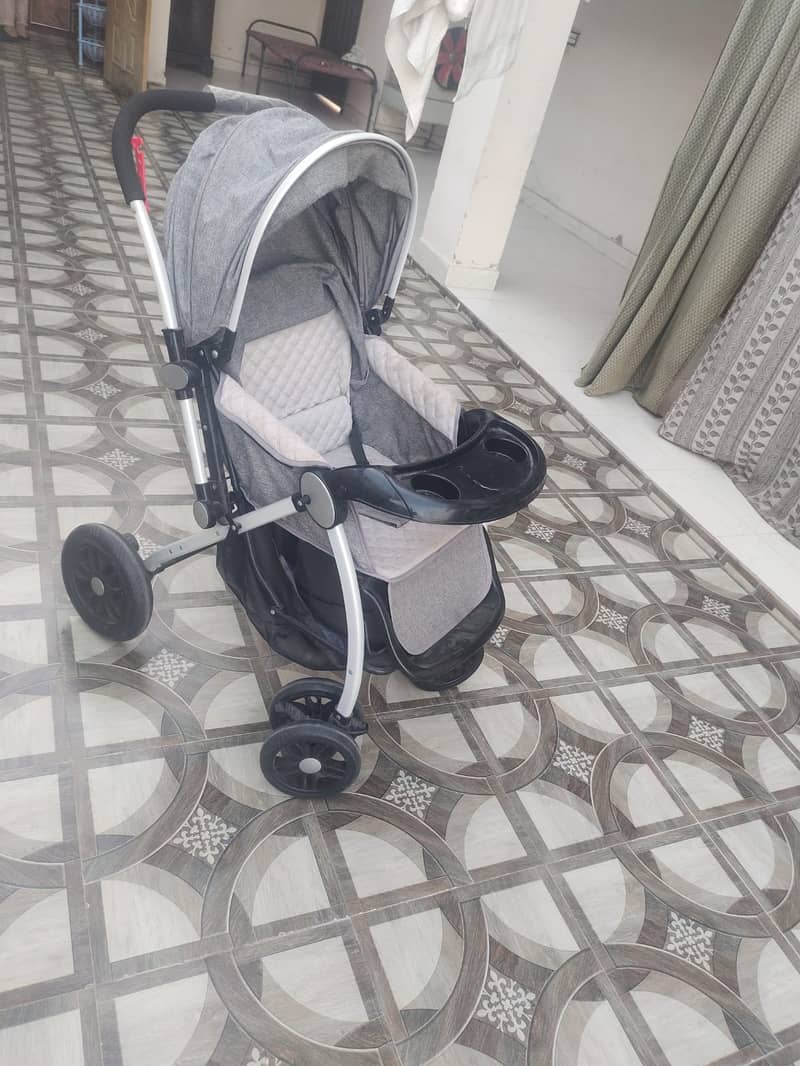 Baby Pram 4,5 times Used (Urgent Sale) 1