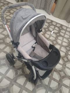 Baby Pram 4,5 times Used (Urgent Sale)