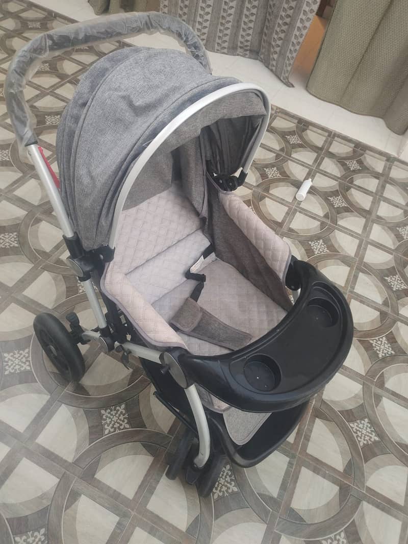 Baby Pram 4,5 times Used (Urgent Sale) 0