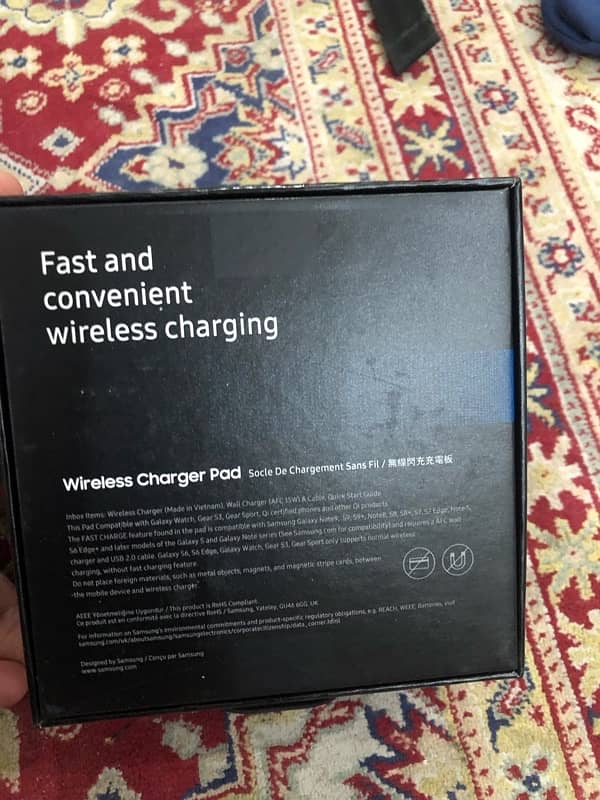 Wireless charger and adopter samsung S10 2