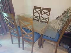 6 seater dining table