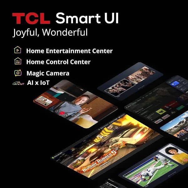 TCL C825.65 inch 4K TV Android Mini LED QLED with Wooden Console 10