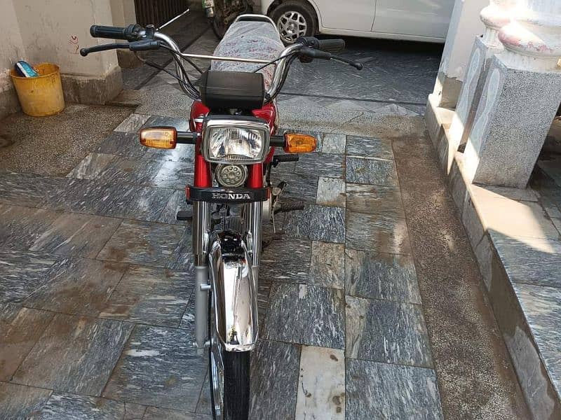 Honda cd 70 cc bilkul saaf total genuine urgent sale 3