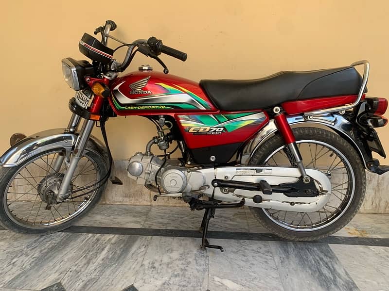 Honda CD 70 for sale 4