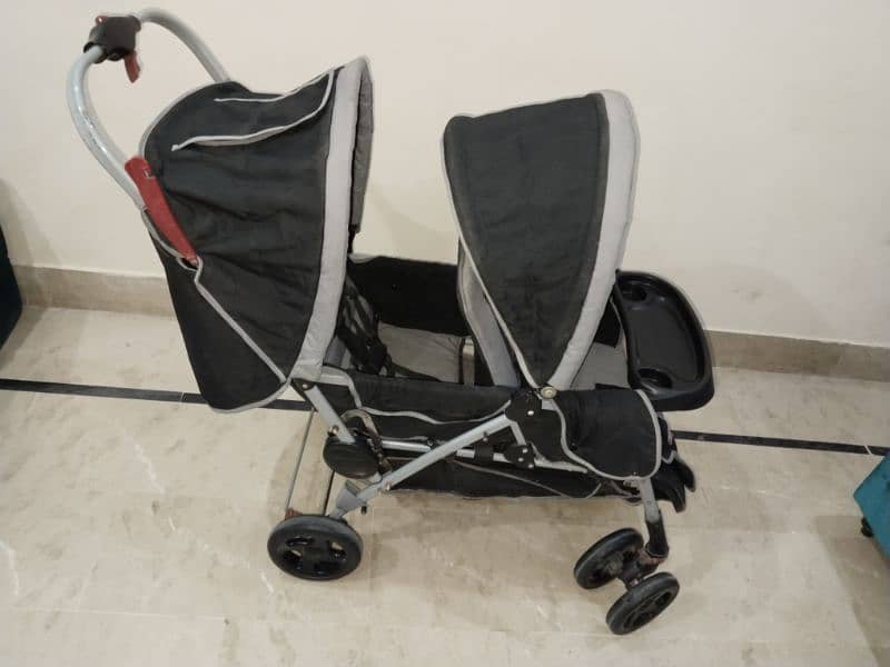 twin baby stroller (3in1) 9