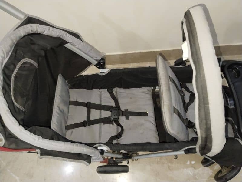 twin baby stroller (3in1) 10