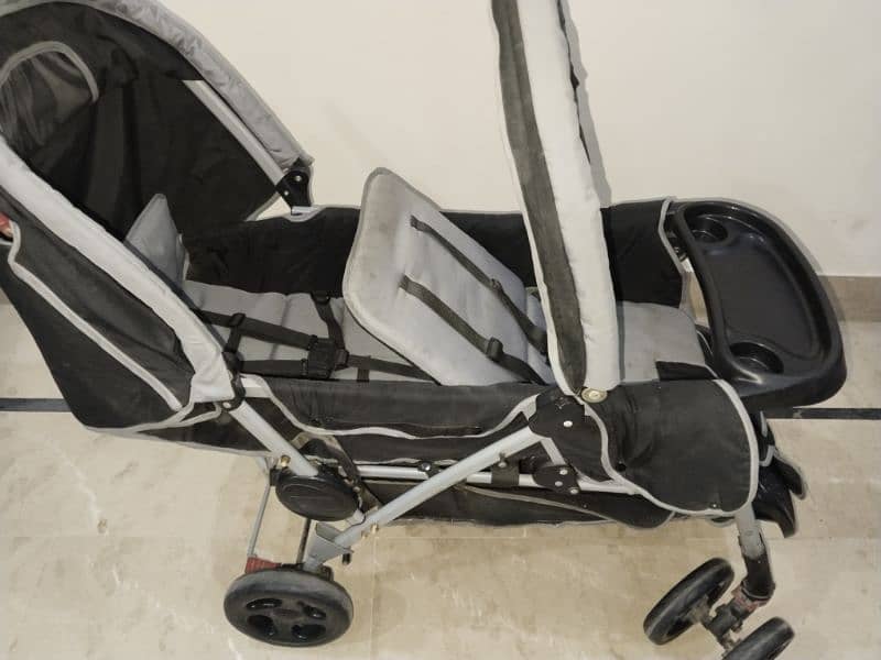 twin baby stroller (3in1) 11