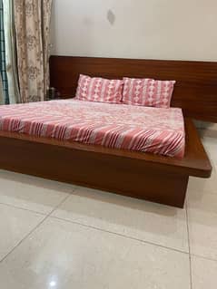 solid wood bed for sale