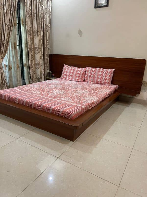 solid wood bed for sale 1