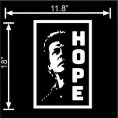 Hope Imran Khan wall sticker 0