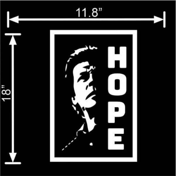 Hope Imran Khan wall sticker 1